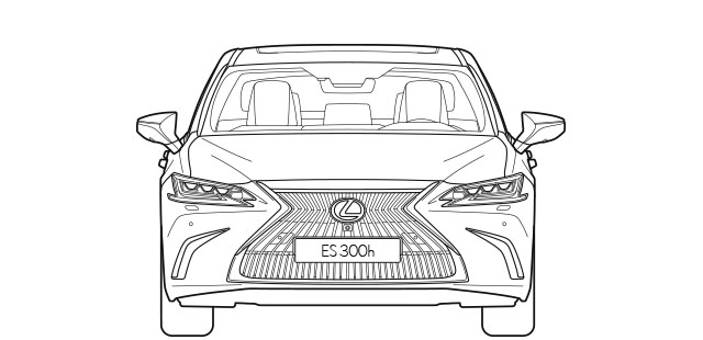 ES Front Dimensions
